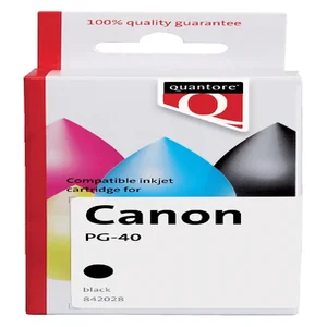Inktcartridge Quantore alternatief tbv Canon PG-40