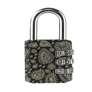 Hangslot Masterlock 3-cijfer combinatie 30mm 4 pat