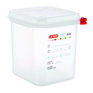 Voedseldoos Araven GN 1/6 met deksel 2600 ml 4 stu