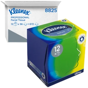 Facial tissues Kleenex kubus 3-laags 56 vel wit 88