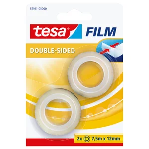 Tape tesafilm® dubbelzijdig 7.5mx12mm transparant