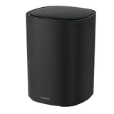 Afvalbak Desq Sensor 50 liter RVS zwart