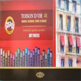 Pastelkrijt Koh-I-Noor Toison 8516 rond 48 stuks assorti