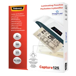 Lamineerhoes Fellowes A4 2x125micron glans 100 stu