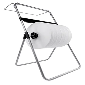 Poetspapierdispenser Satino CR1 vloerstandaard zil