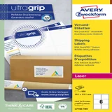 Etiket Avery L7166-100 99.1x93.1mm wit 600 stuks