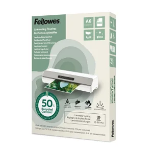 Lamineerhoes Fellowes A6 light 50% gerecycled glan