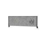 Scheidingswand MAUL akoestiek Uplight 160x50 donkergrijs antrac.frame tafelklem