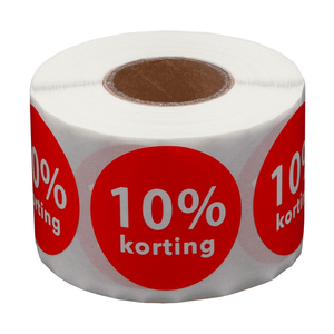 10 korting