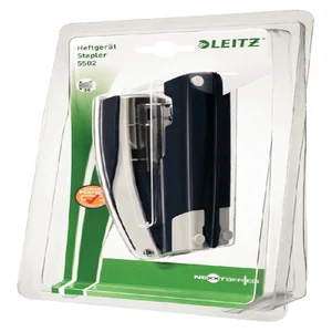 Nietmachine Leitz NeXXt metalen 30 vel zwart blist
