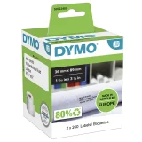 Dymo 99012/S0722400 Groot adreslabel - 36x89mm - 260 per rol - 2 rollen