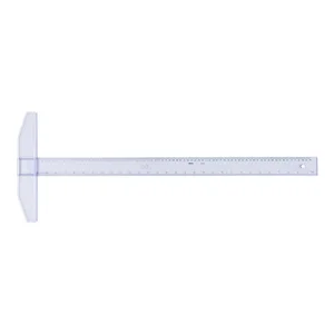 Tekenhaak Aristo GeoCollege 75cm transparant