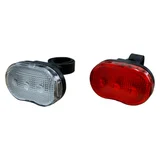 DULA fietslamp set - voor en achter - LED