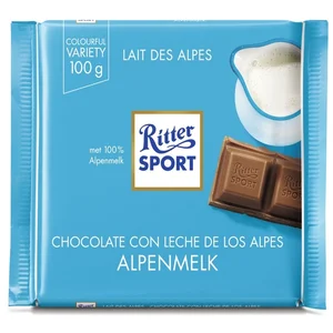 Chocolade Ritter Sport alpenmelk 100gr