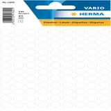 Etiket HERMA 1840 rond 8mm wit 540 stuks