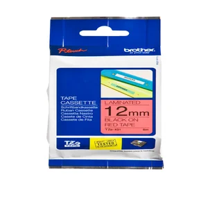 Labeltape Brother P-touch TZe-431 standaard 12mm z