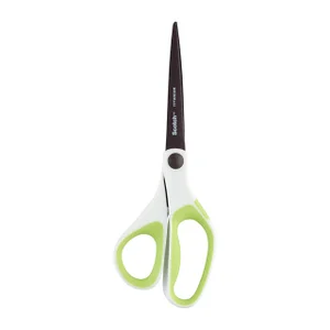 Schaar Scotch 20cm titanium met groot oog groen bl