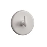 Magneet met haak MAUL 36mm trekkracht 6kg wit 5 stuks