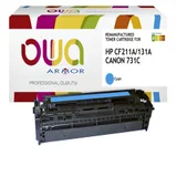 Tonercartridge OWA alternatief tbv HP CF211A blauw