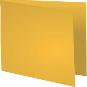 Vouwmap Exacompta Forever A4 170gr kanariegeel 100