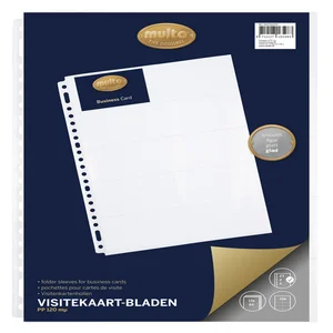 Showtas Multo 23-gaats A4 235x312mm PP voor 10 vis