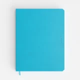 Notitieboek de KEMPEN Limitless 171x220mm blanco 192 pag 90gr felblauw