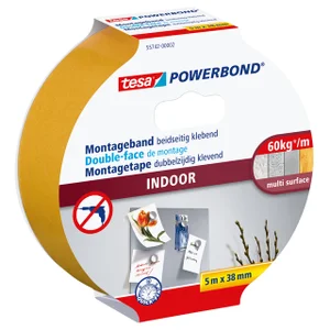 Montagetape tesa® Powerbond Indoor dubbelzijdig kl