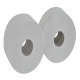 Toiletpapier Cleaninq T2 jumbo klein 2-laags 12x170m wit