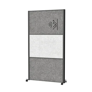Scheidingswand MAUL akoestiek 100x180 2xdonker- 1x