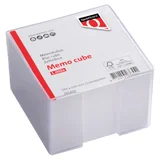 Memokubus Quantore 10x10x9cm transparant met 900vel