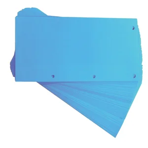 Scheidingsstrook Oxford Duo 240x105mm blauw 60 stu
