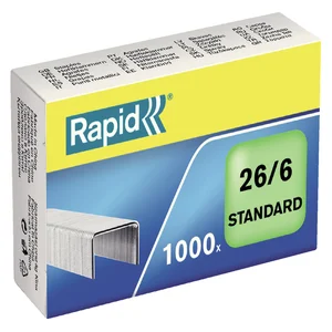 Nieten Rapid 26/6 gegalvaniseerd standaard 1000 st