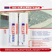 Paintmarker edding 780 op oliebasis 0.8mm wit blis
