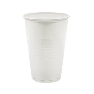 Beker IEZZY 180ml Ø70mm plastic 100 stuks wit