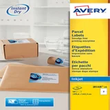 Etiket Avery J8168-25 199.6x143.5mm wit 50 stuks