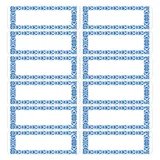 Etiket HERMA 3742 keuken blauw
