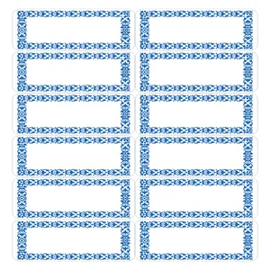 Etiket HERMA 3742 keuken blauw