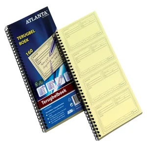 Terugbelboek Djois Atlanta recycled papier 74x128m