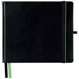 Notitieboek Leitz Complete 187x242mm lijn 160 pagina's 100gr zwart