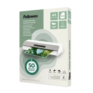 Lamineerhoes Fellowes A3 light 50% gerecycled mat