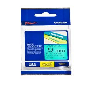 Labeltape Brother P-touch TZe-721 standaard 9mm zw