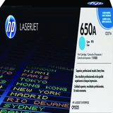 Tonercartridge HP CE271A 650A blauw