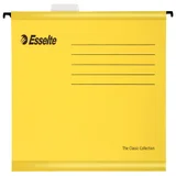 Hangmap Esselte Classic folio V-bodem 382x240mm geel