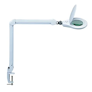 Loeplamp MAUL Source LED dimbaar met tafelklem len