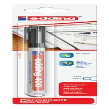 Viltstift edding 400 rond 1mm zwart blister à 1 st