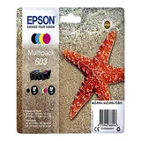 Inktcartridge Epson 603 T03U6 zwart + 3 kleuren