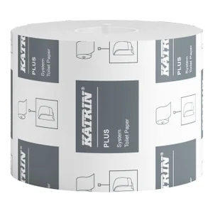 Toiletpapier Katrin Plus systeemrol 2-laags 96m wi