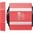 Viltstift STABILO Pen 68/040 medium neon rood