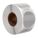 DULA Etiketten rond transparant 35mm - 500 stickers op rol - Sluitzegel
