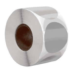DULA Etiketten rond transparant 35mm - 500 stickers op rol - Sluitzegel